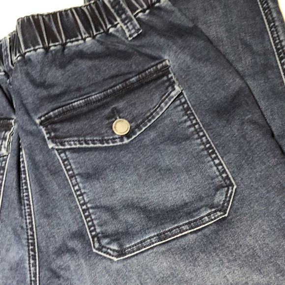 Blank NYC Women’s Size 27 Dark Blue Jeans with Elastic Waist and Ankle - Picture 8 of 8